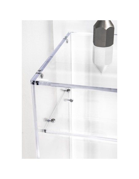 iPLEX Design - Prometeo Srivania in Trasparente plexiglass - 99x75x33 cm