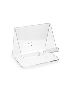 iPLEX Design - Oly Porta Tablet Trasparente in plexiglass - 17x17x16 cm
