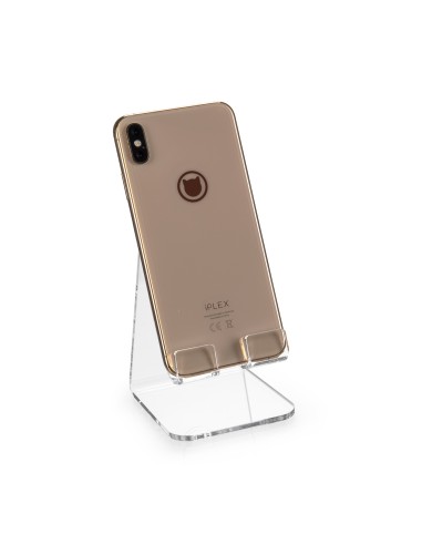 iPLEX Design - Oly Porta Smartphone Trasparente in plexiglass - 7,5x11,5x9 cm