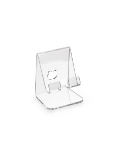 iPLEX Design - Oly Porta Smartphone Trasparente in plexiglass - 7,5x11,5x9 cm