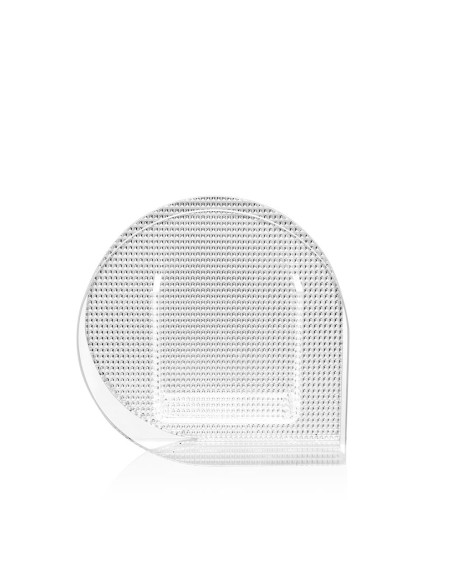 iPLEX Design - Message Vaso Trasparente in plexiglass - 16x16x5 cm