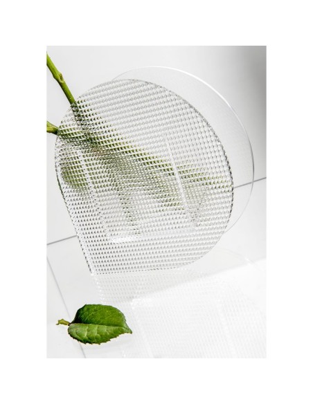 iPLEX Design - Message Vaso Trasparente in plexiglass - 16x16x5 cm