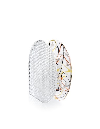 iPLEX Design - Message Vaso Multicolour in plexiglass - 16x16x5 cm