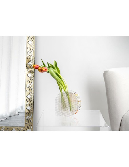 iPLEX Design - Message Vaso Multicolour in plexiglass - 16x16x5 cm