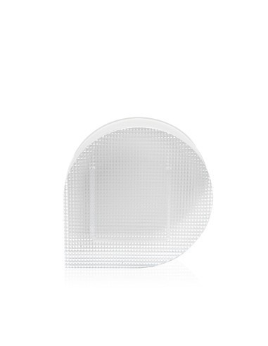 iPLEX Design - Message Vaso Bianco in plexiglass - 16x16x5 cm