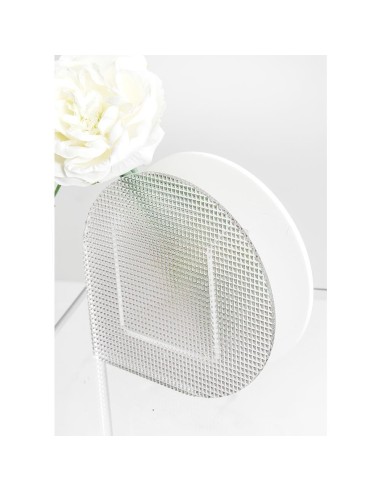 iPLEX Design - Message Vaso Bianco in plexiglass - 16x16x5 cm