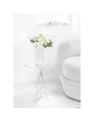 iPLEX Design - Maricla Tavolino Small Trasparente in plexiglass - 36x42x36 cm