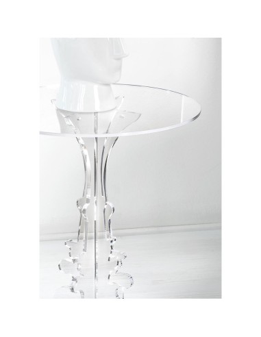 iPLEX Design - Maricla Tavolino Small Trasparente in plexiglass - 36x42x36 cm