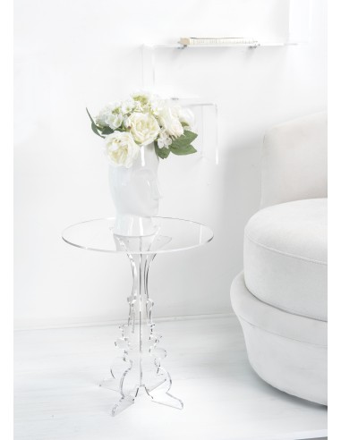 iPLEX Design - Maricla Tavolino Small Trasparente in plexiglass - 36x42x36 cm