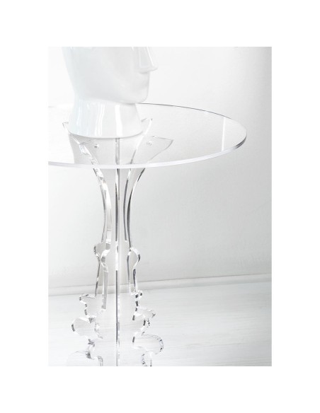 iPLEX Design - Maricla Tavolino Small Trasparente in plexiglass - 36x42x36 cm