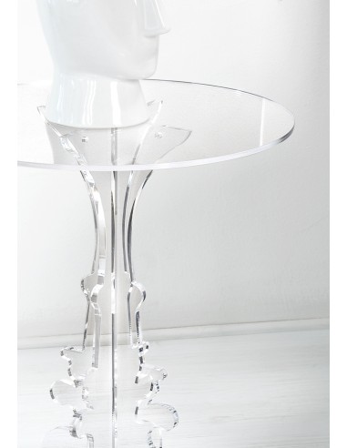 iPLEX Design - Maricla Tavolino Small Trasparente in plexiglass - 36x42x36 cm