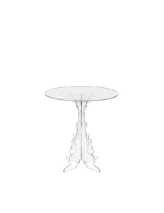 iPLEX Design - Maricla Tavolino Small Trasparente in plexiglass - 36x42x36 cm