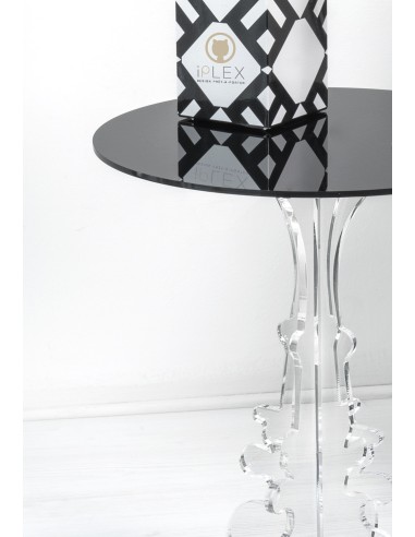 iPLEX Design - Maricla Tavolino Small Nero in plexiglass - 36x42x36 cm