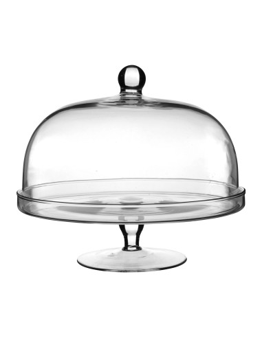 Côté Table - Alzata con coperchio in vetro NOANE trasparente 29,5 x h25cm