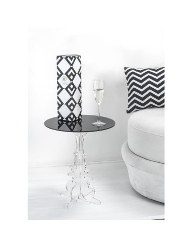 iPLEX Design - Maricla Tavolino Small Nero in plexiglass - 36x42x36 cm
